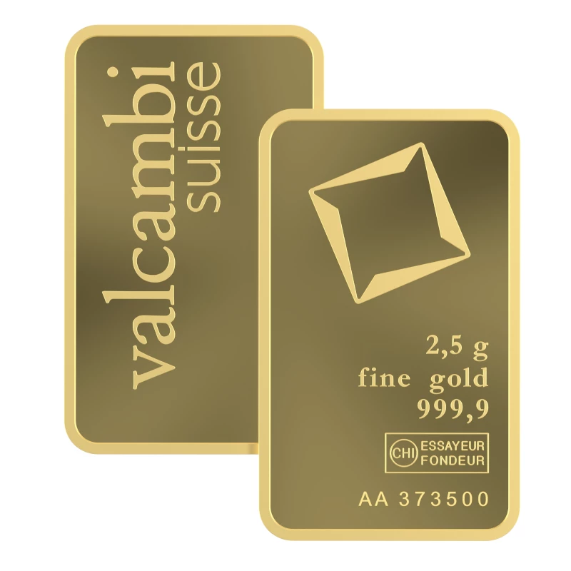 Valcambi Gold Ounce (2.5g) - Thumbnail 2