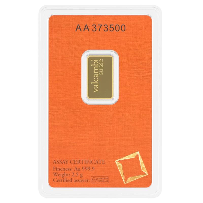 Valcambi Gold Ounce (2.5g) - Thumbnail 4