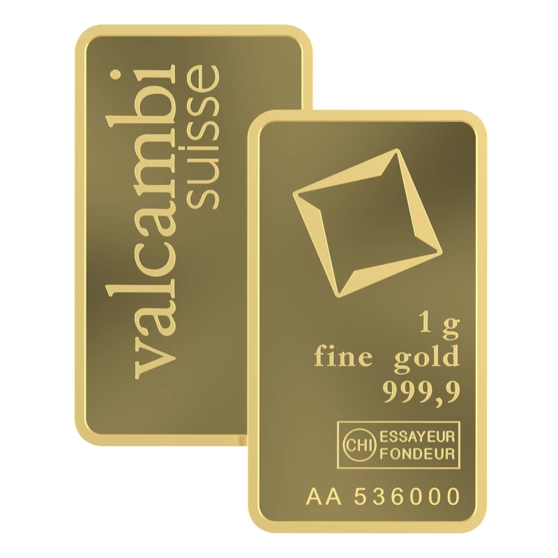 Valcambi Gold Ounce (1g) - Thumbnail 1