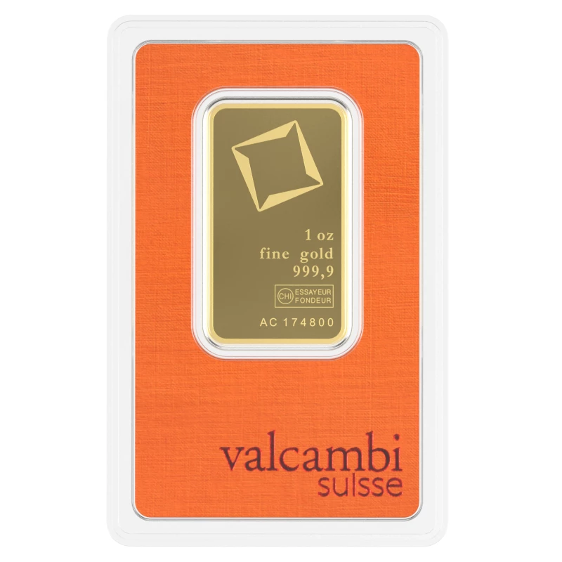 Valcambi Gold Ounce (1 Oz / 31.1g)