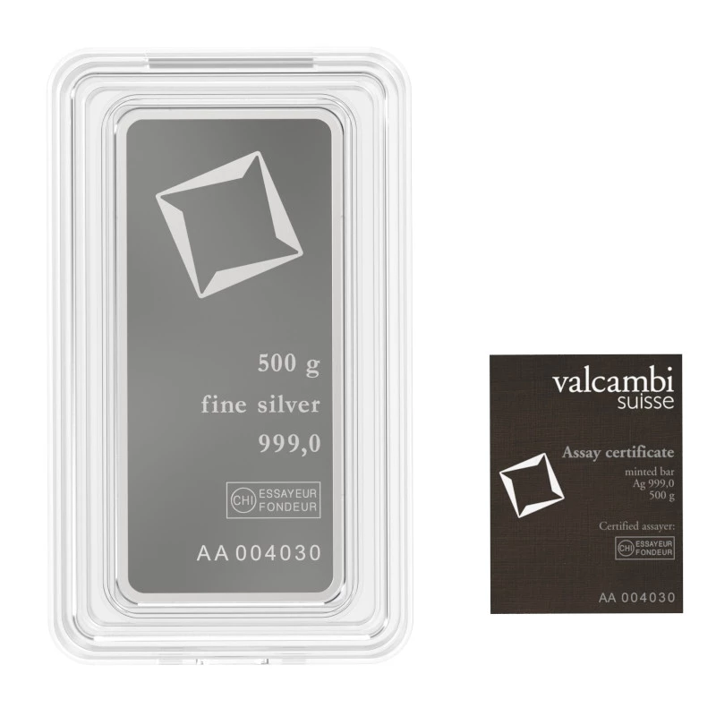 Valcambi Silver Bar (500g)