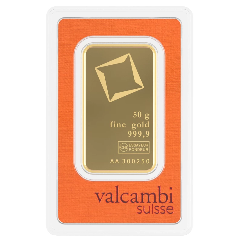 Valcambi Gold Ounce (50g)